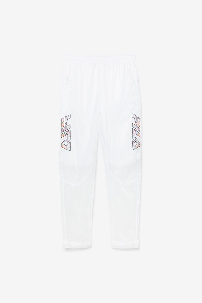 Fila Pants Mens White Tagg - Ireland 86143-LQVI